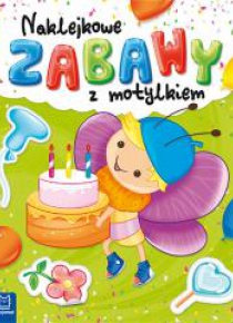 Naklejkowe zabawy z motylkiem