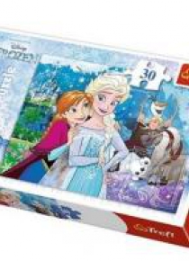 Puzzle 30 Uwolnij magię Frozen TREFL