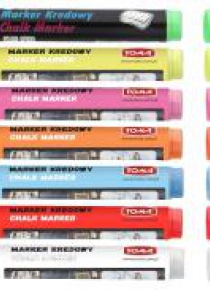 Marker kredowy 4,45 mm 4 kolory TOMA