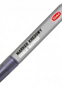 Marker kredowy 4,45 mm srebrny TOMA