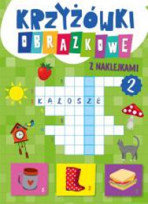 Krzyżówki obrazkowe z naklejkami 2