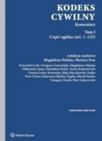 Kodeks cywilny T.1 Komentarz. Część ogólna