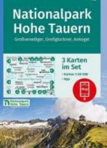 Mapa Nationalpark Hohe Tauern 1:50 000 3w1 KOMPASS