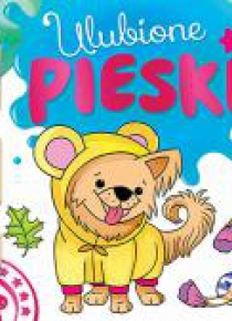 Malowanka z naklejkami. Ulubione pieski