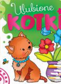 Malowanka z naklejkami. Ulubione kotki