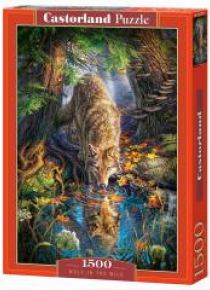 Puzzle 1500 Wolf in the wild CASTOR