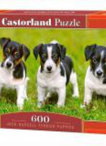 Puzzle 600 Jack Russel terrier puppies CASTOR