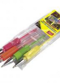 Długopis żelowy Fluo 4 kolory EASY