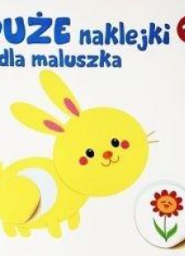 Duże naklejki dla maluszka - królik 1+