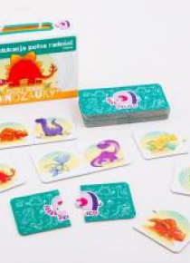 Puzzle domino - Dinozaury