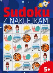Sudoku z naklejkami 5+