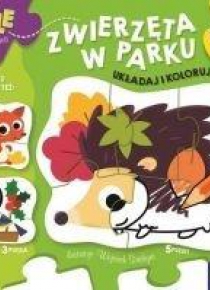 Puzzle dla malucha. Zwierzęta w parku