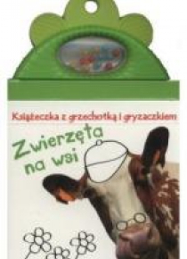 Książeczka z grzechotką. Zwierząta na wsi