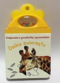 Książeczka z grzechotką. Dzikie zwierzęta
