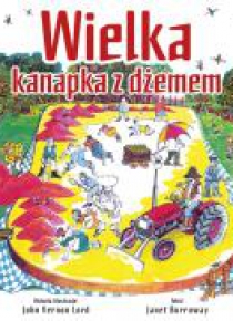 Wielka kanapka z dżemem