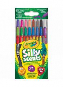 Kredki świecowe zapach. wykręcane 21 kol CRAYOLA