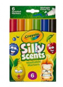 Silly Scents Markery 6 kolorów CRAYOLA