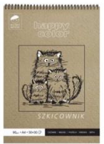 Szkicownik A4/60K Młody Artysta HAPPY COLOR