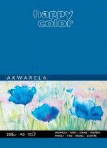 Blok akwarelowy ART A5/10K 250g HAPPY COLOR