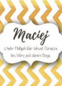 Magnes Imiona - Maciej
