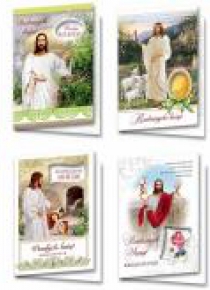 Karnet B6 BWD Wielkanoc Religia (10szt) MIX