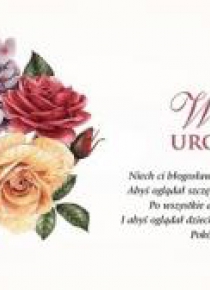 Kartka Urodziny - Niech ci błogosławi Pan z Syjonu