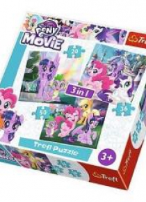 Puzzle 3w1 Magia Przyjaźni TREFL
