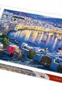 Puzzle 1500 Mykonos o zachodzie słońca TREFL