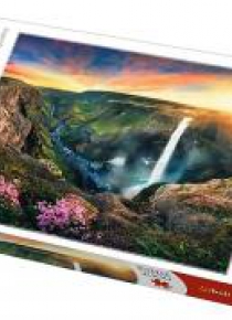 Puzzle 2000 Wodospad Haifoss, Islandia TREFL