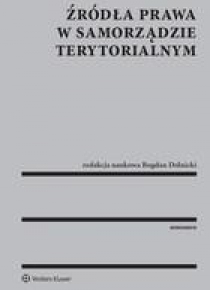 Źródła prawa w samorządzie terytorialnym