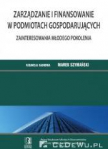 Zarządzanie i finansowanie w podmiotach gosp. T4