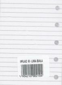 Wkład do organizera M Linia biała ANTRA