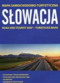 Słowacja 1:450 000 mapa samochodowa PIĘTKA