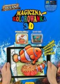Magiczna kolorowanka 3D - Zwierzęta morskie