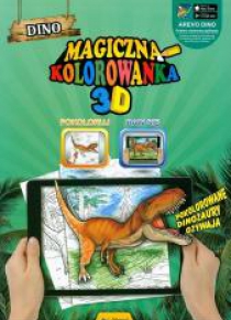Magiczna kolorowanka 3D - Dinozaury