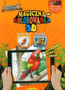 Magiczna kolorowanka 3D - Ptaki