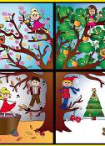 Puzzle - Pory roku