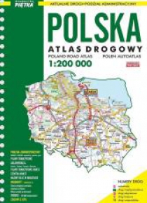 Atlas Polski 1:200 000 drogowy