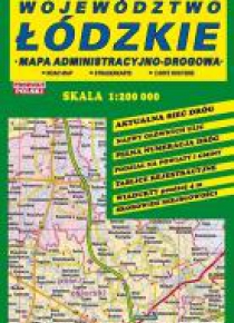 Województwo Łódzkie 1:200 000 mapa samochodowa