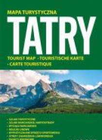 Tatry 1:30 000 mapa turystczna PIĘTKA