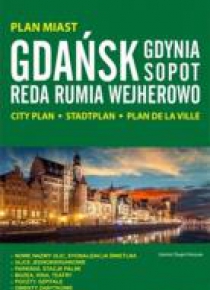 Gdańsk, Gdynia, Sopot 1:26 000 plan miasta PIĘTKA