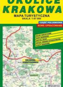 Okolice Krakowa Połud. 1:67 000 mapa turystyczna
