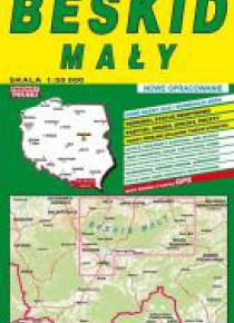 Beskid Mały 1:50 000 mapa turystyczna PIĘTKA