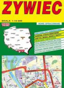 Żywiec 1:15 500 plan miasta PIĘTKA