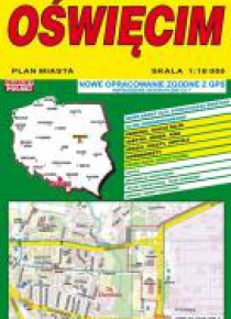 Oświęcim 1:18 000 plan miasta PIĘTKA