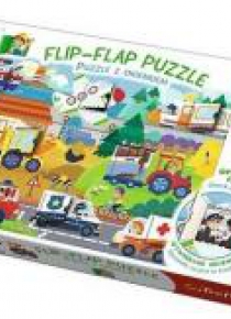 Puzzle 36 z okienkiem Pojazdy TREFL