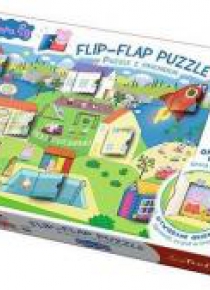 Puzzle 36 z okienkiem Świat świnki Peppy TREFL