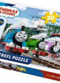 Puzzle 30 Wyścig na torach TREFL