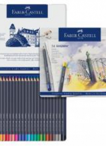 Kredki Goldfaber 24 kol. opak. metal FABER CASTELL
