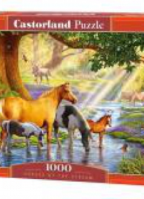 Puzzle 1000 Horses by the stream CASTOR